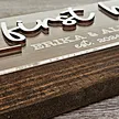 custom wood acrylic letters